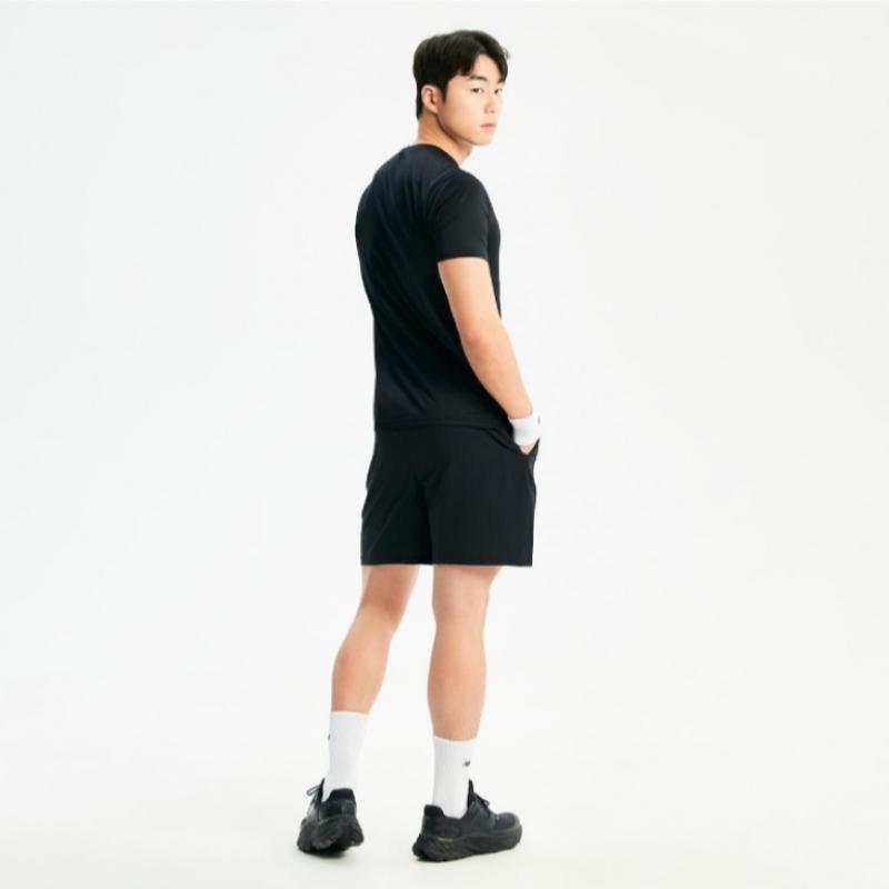 New Balance Шорты Kqj Nbnve2p051 19 Мужские Беговые Часть 4.5 Шорты Stan