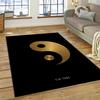 Yin and Yang 3D Naturalize Chinese Tai Chi Carpet Rug for Home Living Room Bedroom Sofa Doormat Decor,Kids Area Rug Non-slip Mat