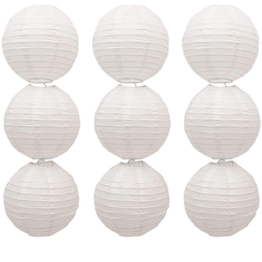 DIY Лампа Круглая Середина Осени Китайский Подвесной Фонарь Шар Бумажный Фонарь Белый Фонарь Бумажный Фонарь