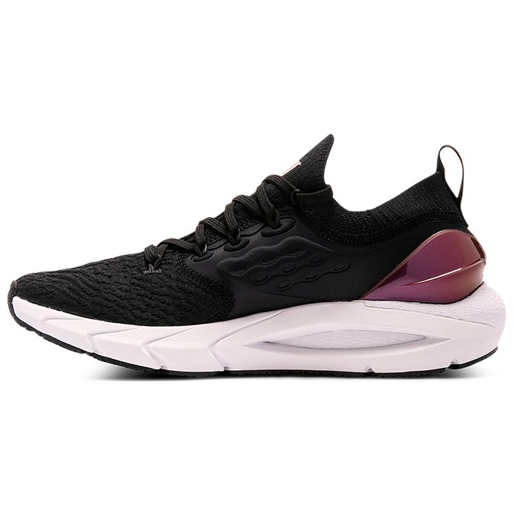 Under Armour HOVR Phantom 2 CLRSF Comfortable Fabric Synthetic Leather Low Top Casual Running Shoes Women Sneaker Black 3025215-001