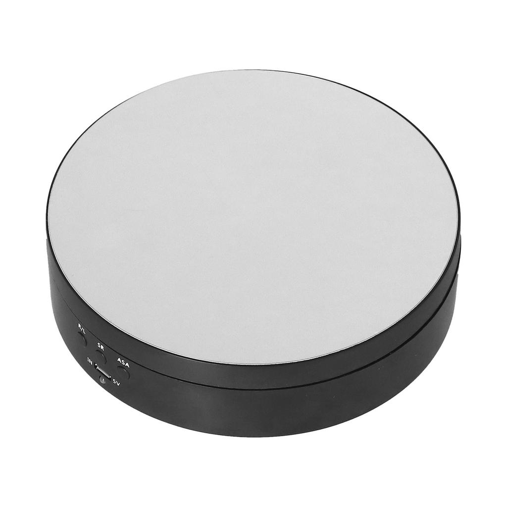 Моторизованная вращающаяся подставка 138 мм Электрический вращающийся поворотный стол с 3 регулируемыми скоростями Питание от USB Подставка для демонстрации ювелирных изделий