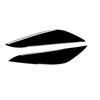 For 17-22 Tesla Model 3/Y Lamp Eyebrow Piano Black Bright Black Car Interior Decoration Accessories