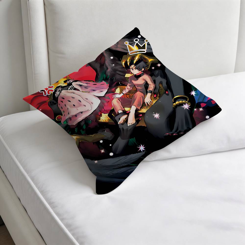 Comics IIchi the Witch Decorative Square Pillow Cover Modern Cushion Case for Living Room Bedroom