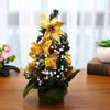 Mini Table Top Christmas Tree Small Desk Xmas Tree Party Ornament Decorated Tree