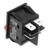 30A Welder 4-Pin Boat Type ON/OFF Rocker Switch for Electrical Equipment Control (5-Pack)