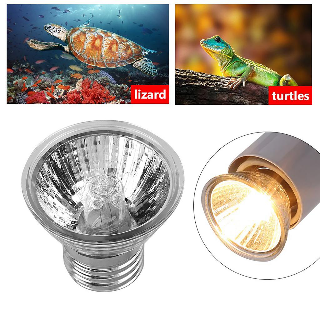 Reptile Heat Lamp, 75W 360 Rotatable Basking Light, Aquarium Heating Lamp for , , Snake