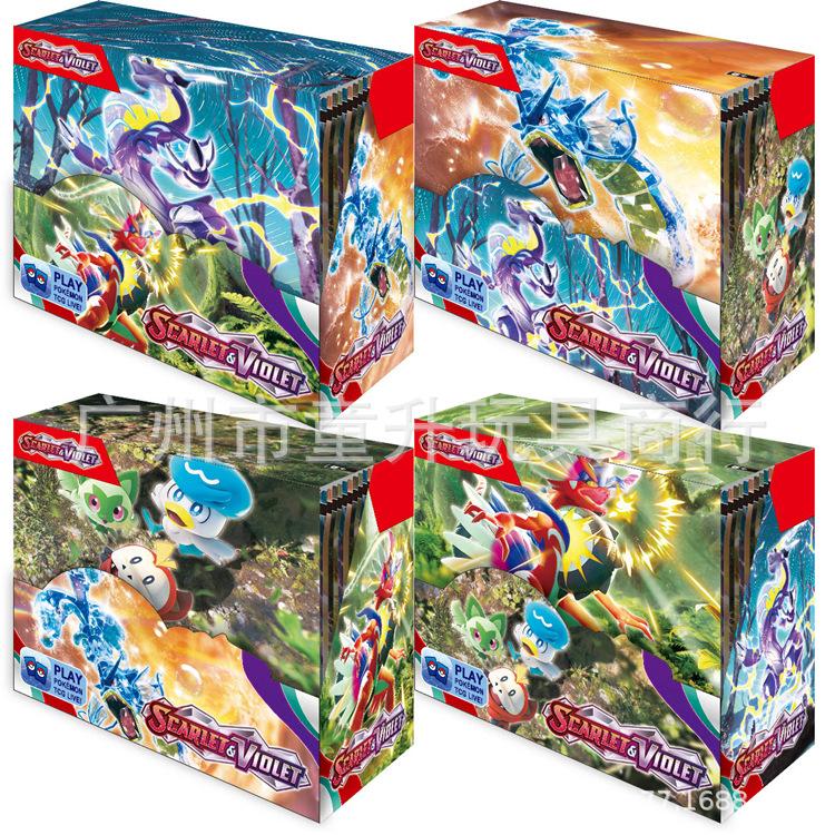 360 шт. Коллекционная карточка Покемон Prismatic Evolutions Scarlet Violet 151 Surging Sparks WHITE FLARE Английский Бустер Карточка для сражений и обмена