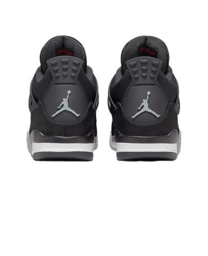 Air Jordan 4 Retro SE Low Черный канвас GS DV0553-006