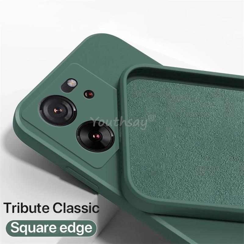 Чехол для Xiaomi 13T Pro, чехол для Xiaomi 13T Pro, силиконовый простой защитный чехол из ТПУ для Xiaomi 13T 12T Pro 12 Lite 12X 12S Pro, чехол