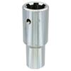 PTO shaft reduction coupling, wedge 1 3/8" Z6