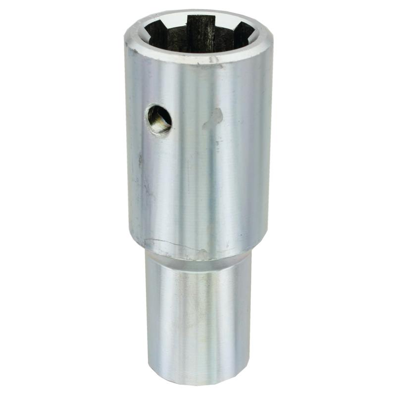 PTO shaft reduction coupling, wedge 1 3/8" Z6