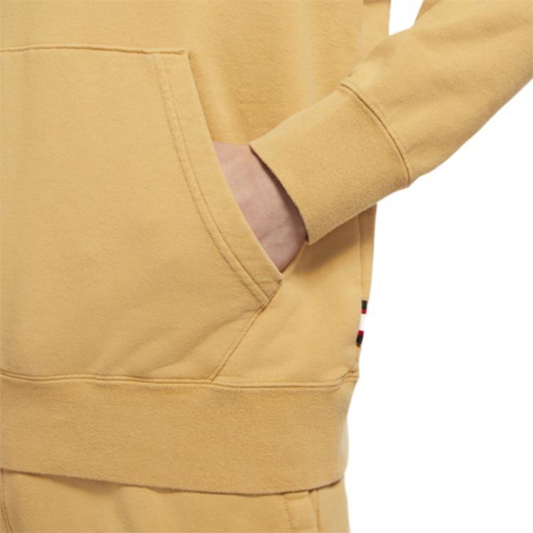 Air Jordan MENS Logo Print Long Sleeve Yellow Men's CZ6094-217