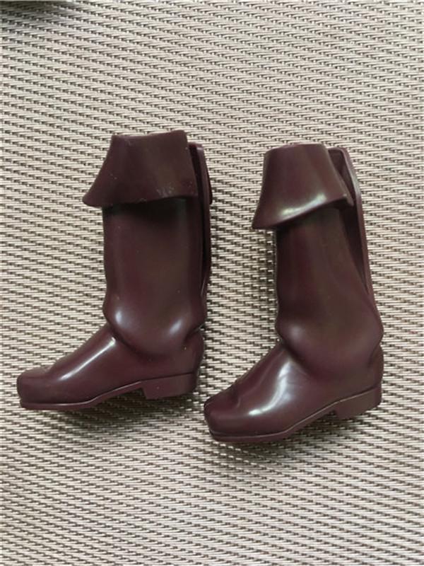 Male Doll Prince Shoes Fashion Doll Decors Original Quality Sandals Shoes Boots Black White Silver Shoes For 1/6 Male Dolls