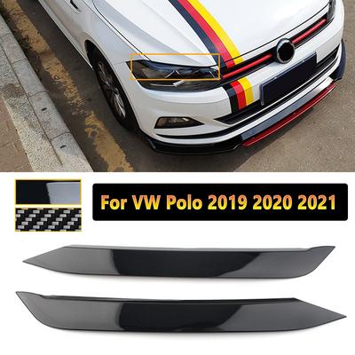 Веко для Volkswagen VW Polo, фара, крышка для бровей, накладка на голову, наклейка на крышку автомобиля
