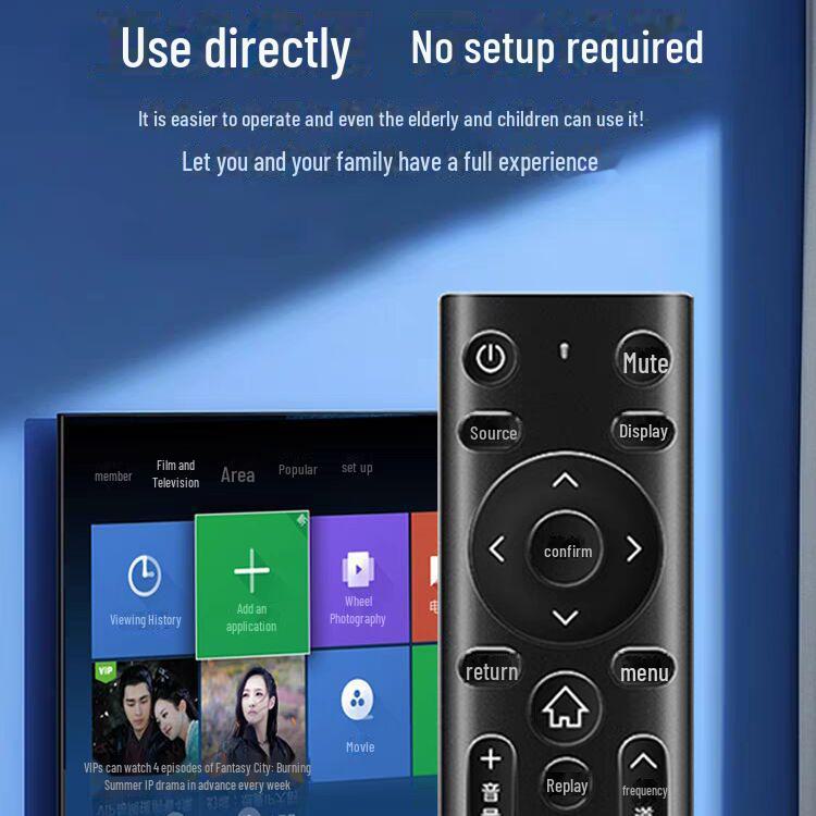 Универсальный пульт дистанционного управления Changhong для сетевых телевизоров Chiq Qike Smart 3D