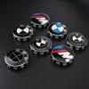 DECW8 4Pcs For Bmw 50th Anniversary E36 F20 E46 E39 E38 E90 E60 E87 E34 E53 X3 X5 X6 M2 Floating 68mm 56MM Car Wheel Hub Center Cap
