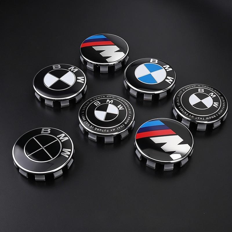 DECW8 4Pcs For Bmw 50th Anniversary E36 F20 E46 E39 E38 E90 E60 E87 E34 E53 X3 X5 X6 M2 Floating 68mm 56MM Car Wheel Hub Center Cap