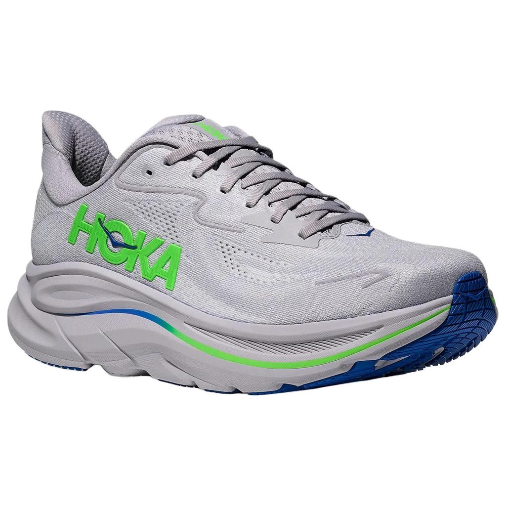 HOKA One One CLIFTON 10 Дышащие Поддерживающие Повседневные Беговые Кроссовки Мужские Серые Широкая Посадка 1162032-AYNN