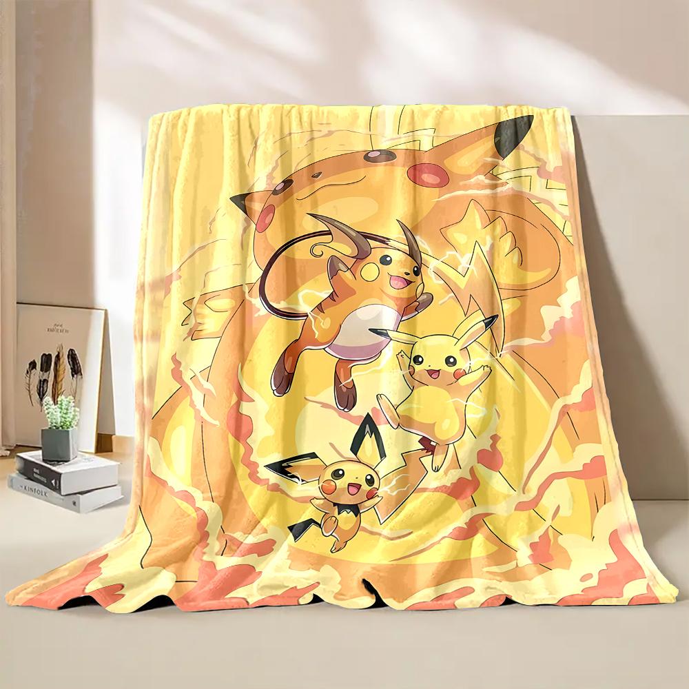 Japanese P0kem0n C-Charizard Cartoon Blanket for Children Sofa Throw Thin Blanket Bedroom Sofa Office All Seasons Gift Potdemiel