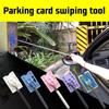 Бесконтактная палка для автомобильной карты оплаты проезда, телескопическая палка для оплаты парковочных сборов, регулируемая палка N Go, держатель для автомобильной транспортировки B1x7