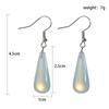 1 Pair Opal Natural Gift Fashion Jewelry Women Girl Hook Earrings