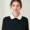 White Fake Collar for Women Blouse Sweater Lapel Detachable Shirt Collar Female Removable Half Shirt Tops Decorative