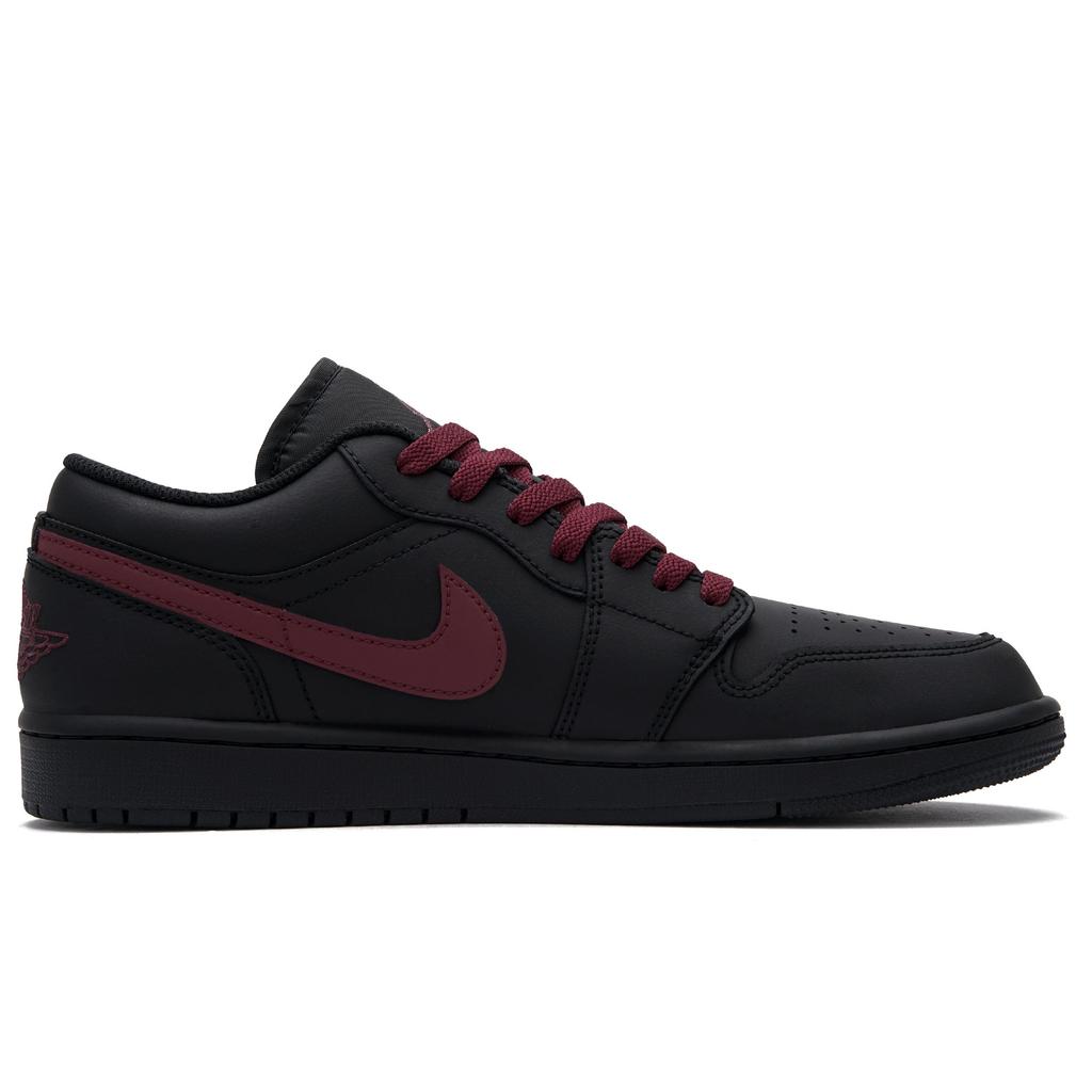 Jordan Air Jordan 1 Back To The Past Низкие Винтажные Баскетбольные Кроссовки Унисекс Черно-Красные 553558-043(Команда990-)