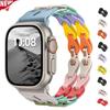Силиконовый ремешок с двойной звеньевой цепью для Apple Watch Band Ultra 2 49мм 44мм 40мм 45мм 41мм 42мм Браслет для Series 9 8 7 6 5 4 SE 3