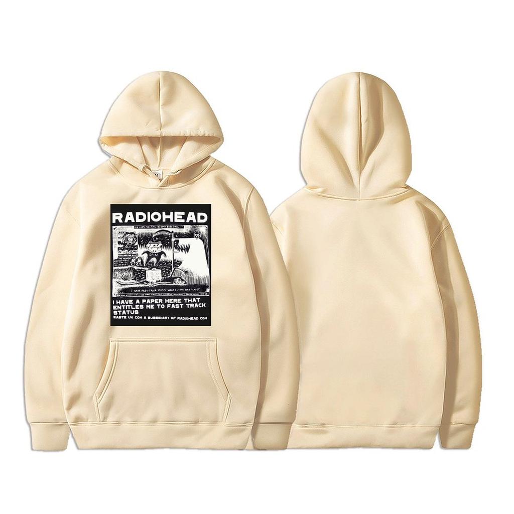 Radiohead Arctic Monkeys Hooded Sweater Fashion Hoodie Tees Tops Rock Boy Camastas Hombre Hombre