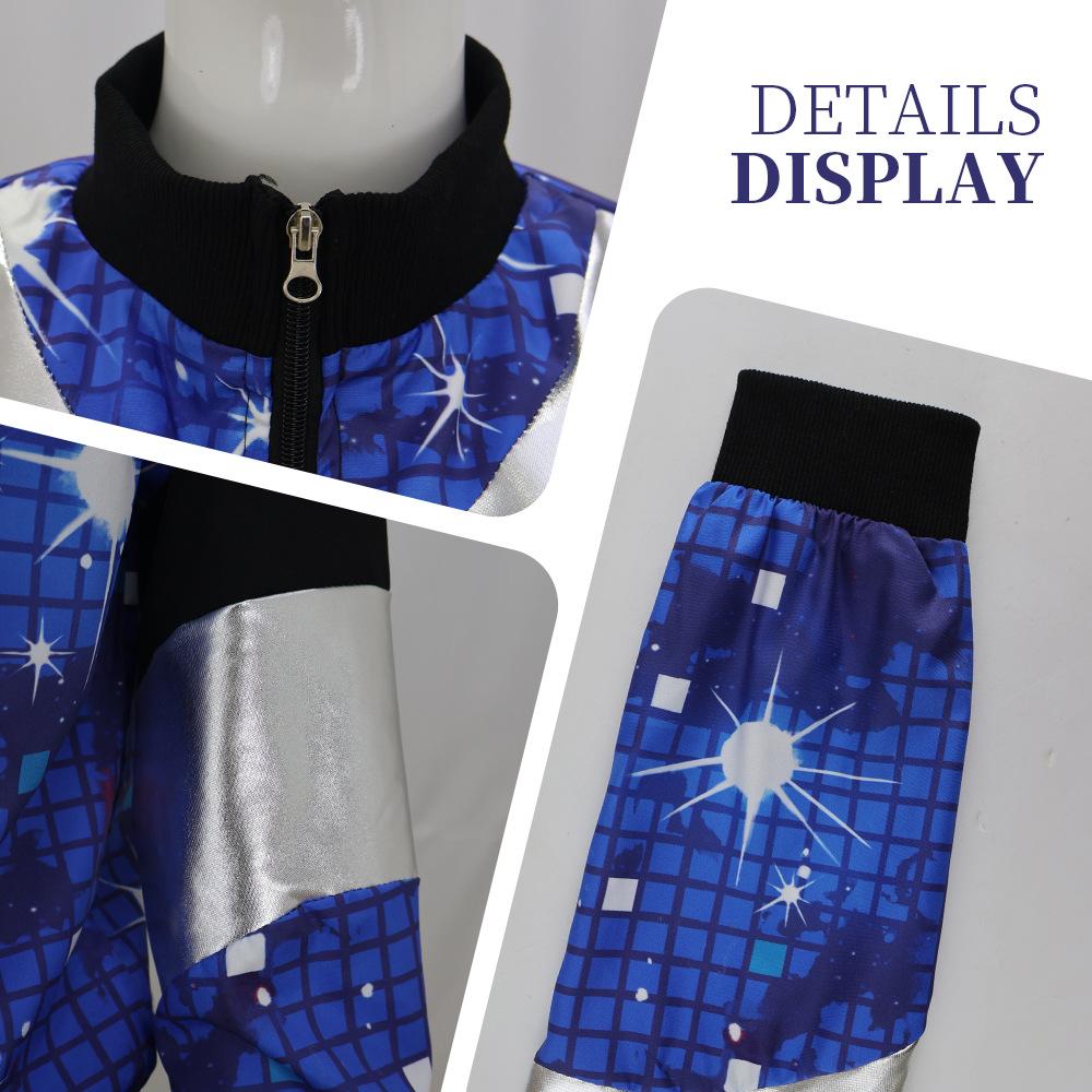 Аниме 90-х 80-х Костюм Хиппи Диско Уличная Танцевальная Форма Косплей Ретро Фэнтези Нарядная Вечеринка Одежда Винтажный Спортивный Костюм Кос