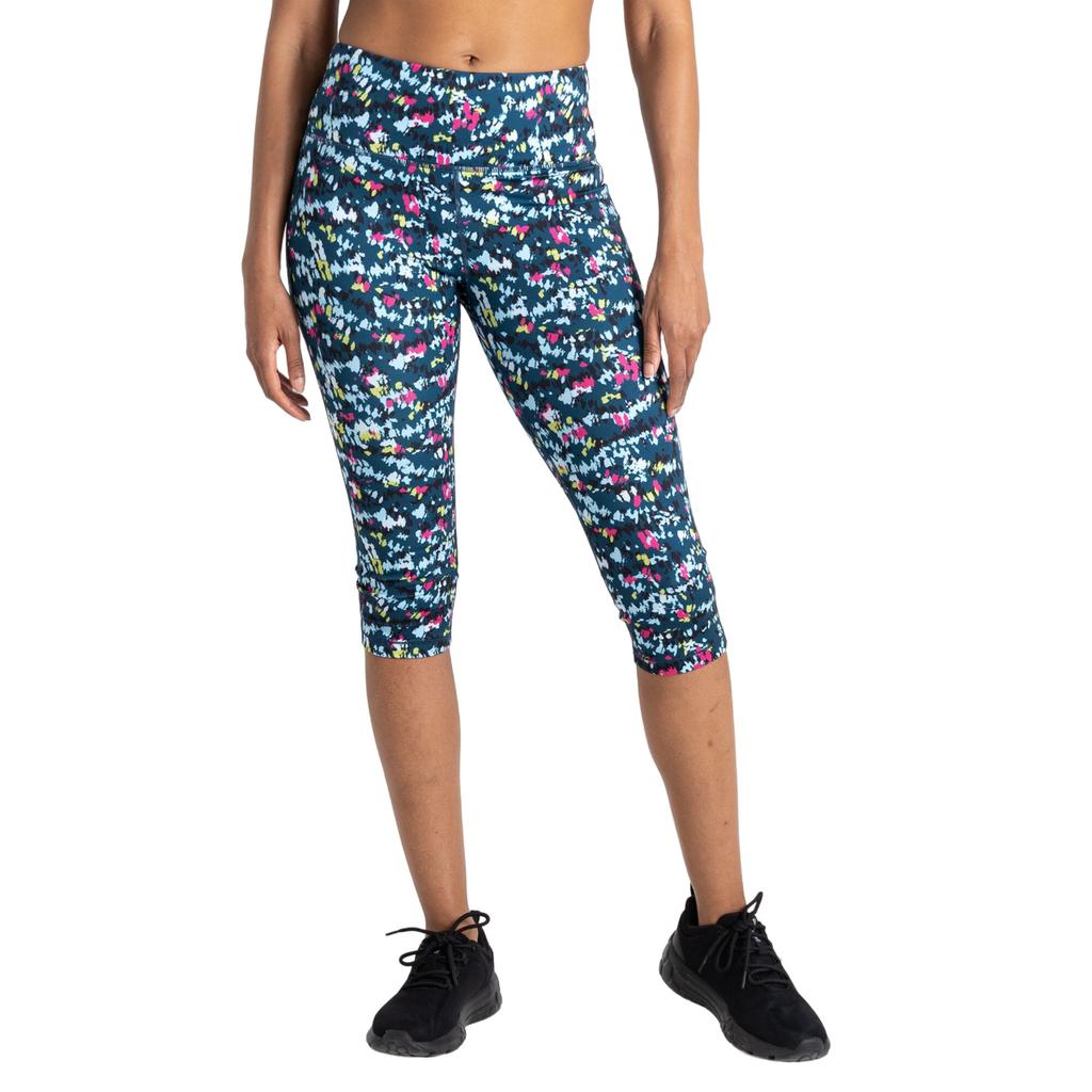 Womens/Ladies Influential Dash Print 3/4 Leggings