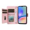 For Samsung Galaxy A05s 4G Case with Multi-Card Holder and Strap PU Leather Phone Cover Stand