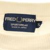 Fred Perry Сделано в Японии Свитшот с длинным рукавом S Белый Мужской Б/у