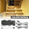 32 Channels Automatic DC 12V 24V Stair Light Controller Kit Adjustable Brightness For Stairs Flexible Strip LED Motion Sensor