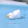Cute Mini Yellow Ducks Ornament Tiny Duck Resin Handicraft Dollhouse Decorations