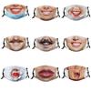 Facial Expression Funny Printed Mask Personality Party Cosplay Mask  Cycling