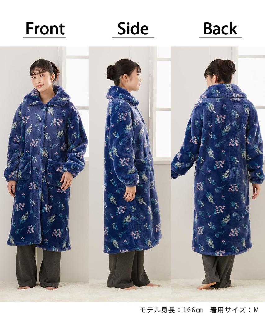 Nissen Премиум Мейер Длинная пижама Лавандовый Круг Размер Идеально для осени и Ощущается как платье, Узор, L, Зима, Одеяло!