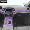 Для Jeep Grand Cherokee 2019-2023 Автомобильный интерьер Центральная консоль Прозрачная TPU Пленка для защиты краски Антицарапина Наклейка LCD