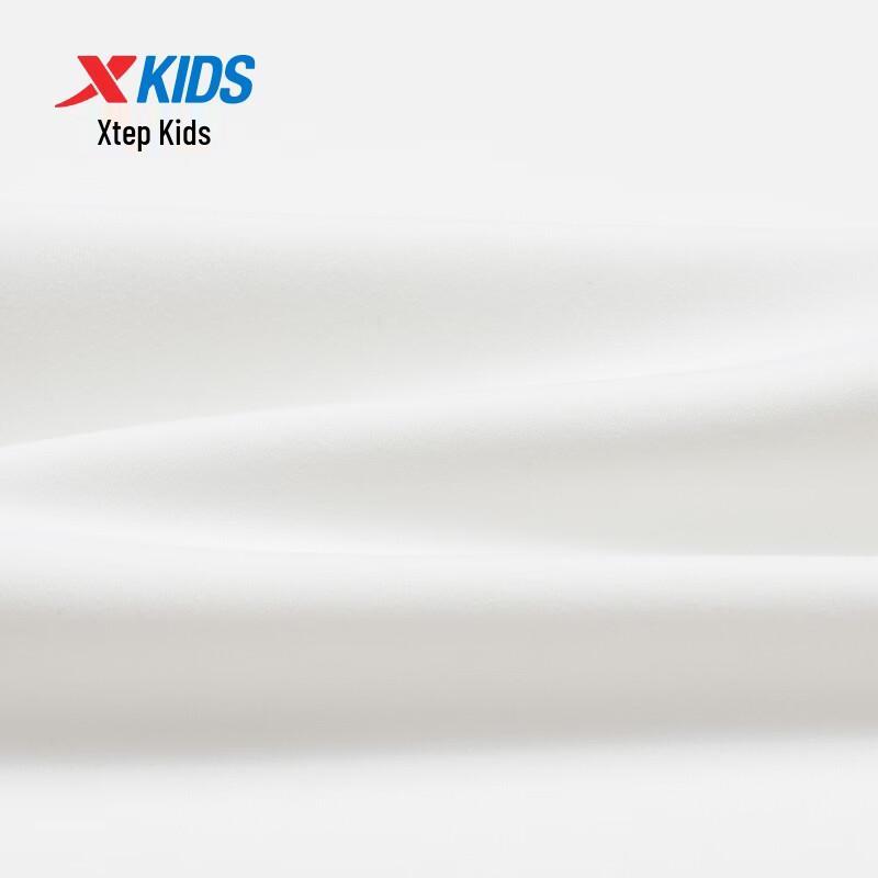 Xtep Children's Fleece-Lined Reflective Long-Sleeve Sport Tee