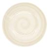 Mino Ware Brushed Rice Flour Curry Plate, Pasta Plate, Deep Plate, Diameter Approx. 21 X Depth 4.7 Cm, Microwave and Dishwasher Safe, White, Made In