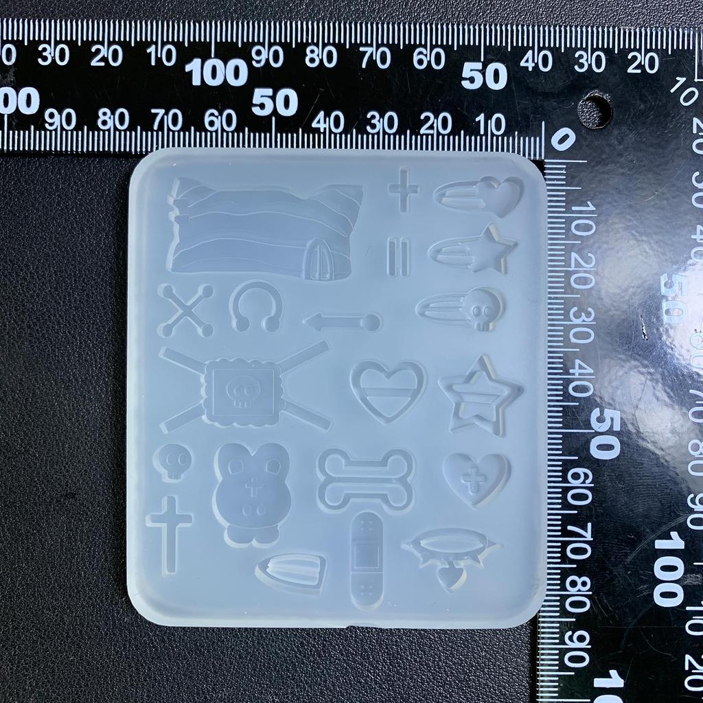 Практичные аксессуары для рукоделия Удобный набор силиконовых форм для создания различных поделок и проектов по изготовлению украшений ручной работы