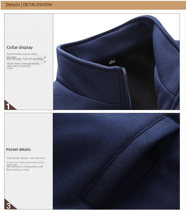 Men's Spring & Autumn Casual Sports Suit - Youth Korean Trend Sweater Jacket