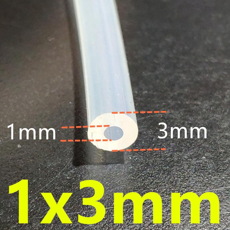 1 Meter 27 Sizes 0.5mm To 12mm Food Grade Transparent Silicone Tube Rubber Hose Water Gas Pipe Dropshipping Sell At A Loss