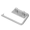 Stainless Steel Paper Holder Toilet Roll Stand Self Adhesive for Bathroom Kitchen Washroom