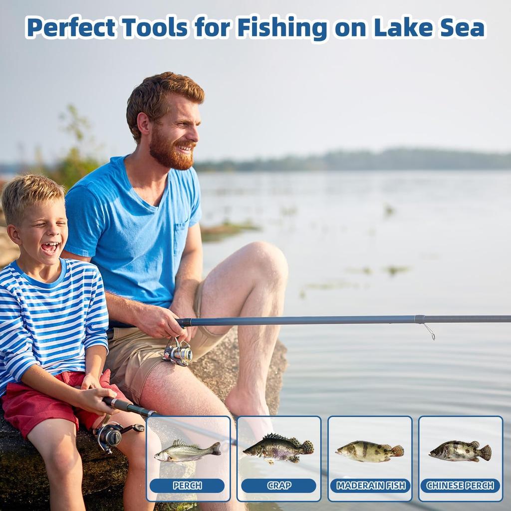 Portable Rotating Sequins Fly Fishing Lure Pike Salmon Sea Fishing Wobbler Trolling Hard Surface Topwater Lure Fishing Bait Kit