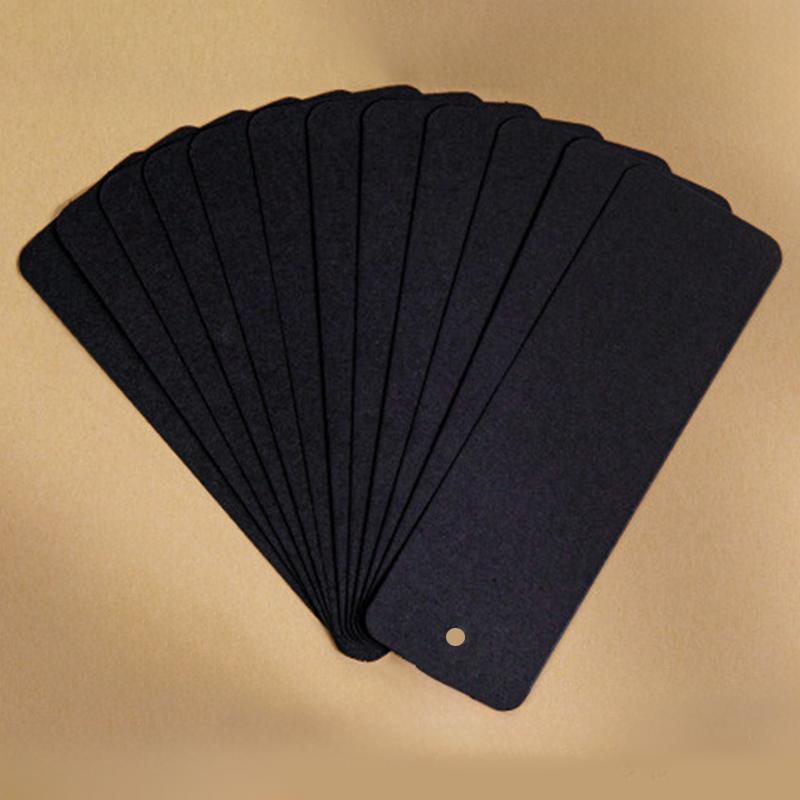 Set of 25 kraft Paper Bookmarks Blank Card Bookmark kit with Colorful Tassel Pendant Cute girl Stickers for DIY Projects