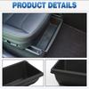 Front Under Seat Storage Box For Tesla Model Y Juniper 2025-2026 Under Seat Organizer Bin Backseat Bag Trash Tray Accessories