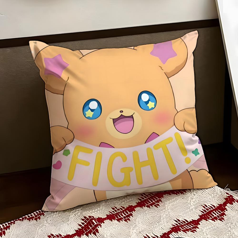 Anime cartoon MMofurun Cushion Cover Reversible Soft Durable Pillow Cover Home Car MultiScene Use for Daily Comfort