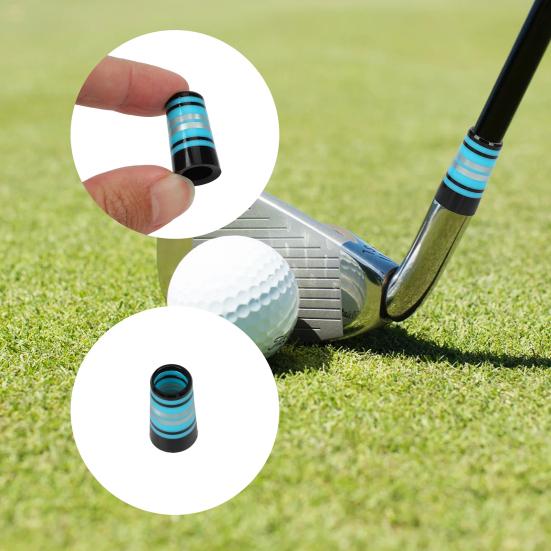 1/10 шт. Наконечники для клюшек для гольфа с цветными полосками для клюшек для гольфа с коническим наконечником 0,35 дюйма