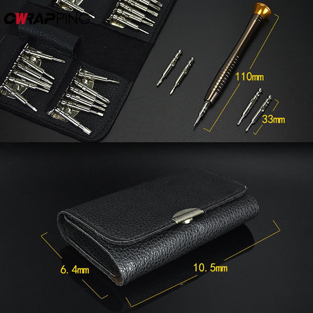 28 in 1 Precision Screwdriver Set Wallet Watch Laptop IPhone Samsung Smart Phone Repair Dismantle Multi for Car Repair Tools